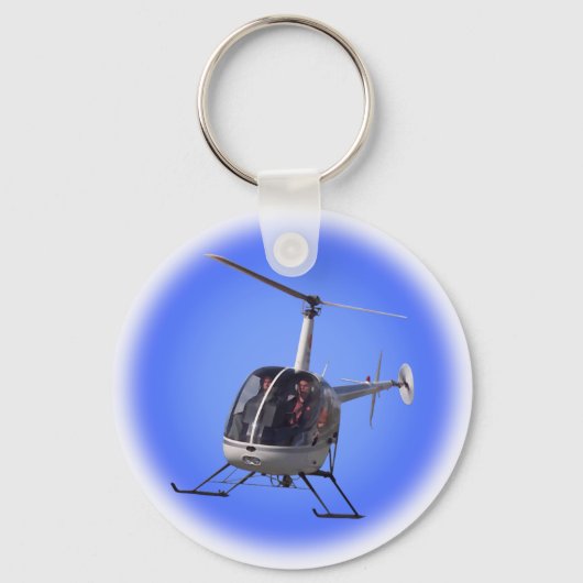 Helicopter Key Chain Keepsake & Helicopter Gifts Schlüsselanhänger (Vorderseite)
