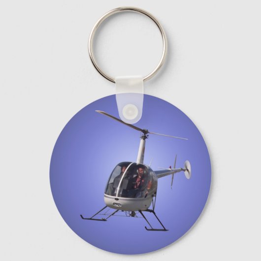 Helicopter Key Chain Keepsake & Helicopter Gifts Schlüsselanhänger (Vorderseite)