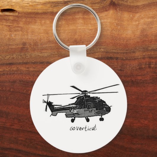 Helicopter Key Chain Schlüsselanhänger (Vorderseite)