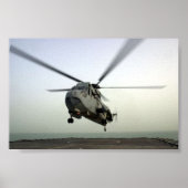 HELICOPTER LANDING POSTER (Vorne)