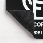 Helicopter Lot Design For Men Women Helicopter Lov Mousepad (Ecke)