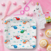 Helicopter  pappteller (Party)