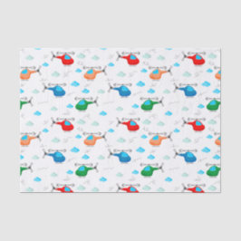 Helicopter Seidenpapier