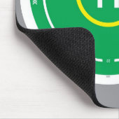 HeliDECKgrün Mousepad (Ecke)