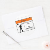 heliintrainingjpg runder aufkleber (Umschlag)