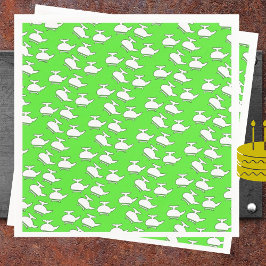 Helikopter-Geburtstagspartei Serviette