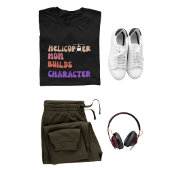 Helikopter-MAMA baut Charakter, Witziges Zitat, Ma T-Shirt