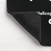 Helikopter-Modus On - Funny Airplane Aviation Desi Mousepad (Ecke)