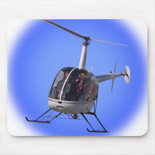 Helikopter Mousepad & Keepsakes Helikoptergeschenk (Vorne)
