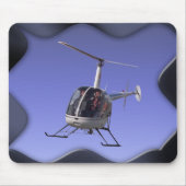 Helikopter Mousepad & Keepsakes Helikoptergeschenk (Vorne)