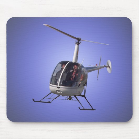 Helikopter Mousepad & Keepsakes Helikoptergeschenk (Vorne)