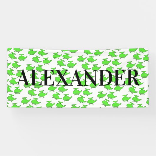 Helikopter - Name Banner (Horizontal)