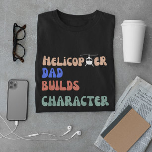 Helikopter-Vater Gestaltete Schrift, Witziges Zita T-Shirt