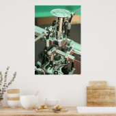 Helikopter Workstation Poster (Küche)
