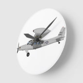 Helio AU-24 Stallion 451451 Runde Wanduhr (Winkel)