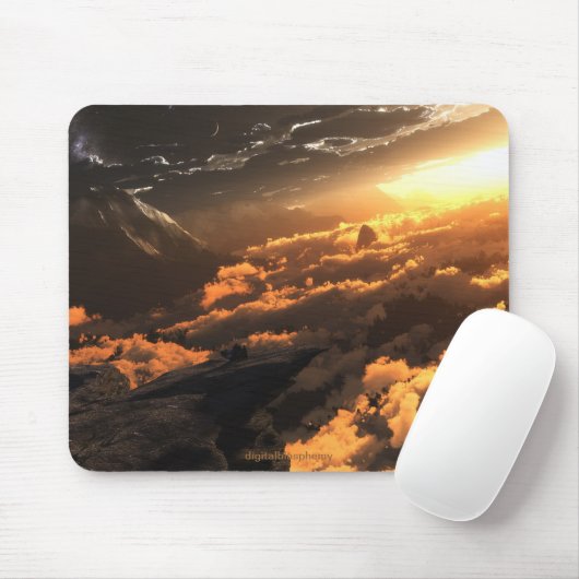 Heliocentric Day Mousepad (Mit Mouse)