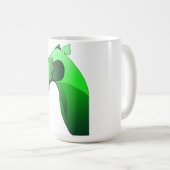 Heliodor Tasse - grüner Pferdedämon (VorderseiteRechts)