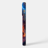 "Helionis" - Nebula und Galaxien iPhone Hülle (Linke Seite)