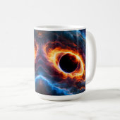 "Helionis" - Nebula und Galaxien Kaffeetasse (VorderseiteRechts)
