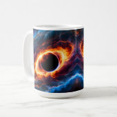 "Helionis" - Nebula und Galaxien Kaffeetasse (Vorderseite Links)