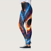 "Helionis" - Nebula und Galaxien Leggings (Links)