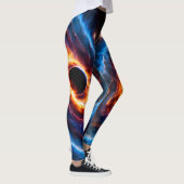 "Helionis" - Nebula und Galaxien Leggings (Rechts)