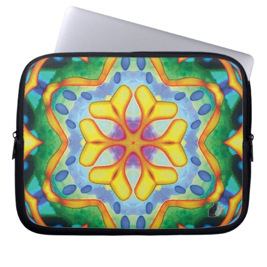 Helios Kaleidoscope Laptopschutzhülle (Vorderseite)