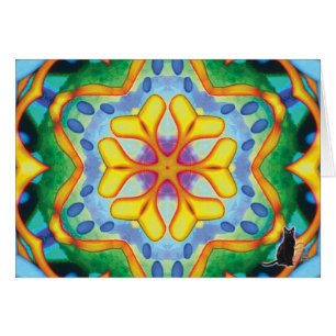 HELIOS-Kaleidoskop-Gruß-Karte