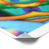 Helios Kinetic Collage Kaleidoscope Poster (Ecke)