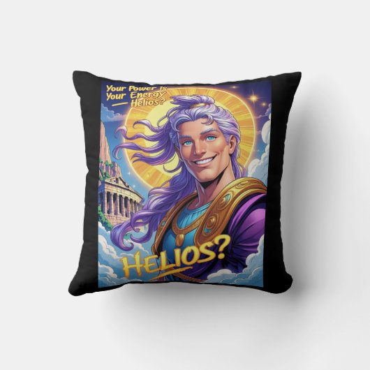 Helios. Kissen (Rückseite)