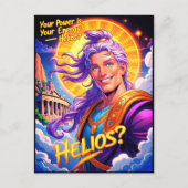 Helios Postkarte (Vorderseite)