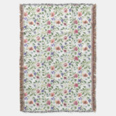 Heliotrope Blume des Blumenmusters Decke (Vorderseite Vertikal)