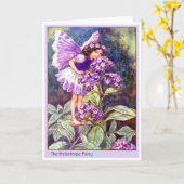 Heliotrope Fairy Karte (Gelbe Blume)