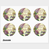 Heliotrope Savon Stickers (Blatt)