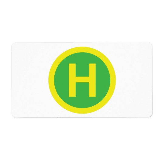Helipad Sign (Vorne)