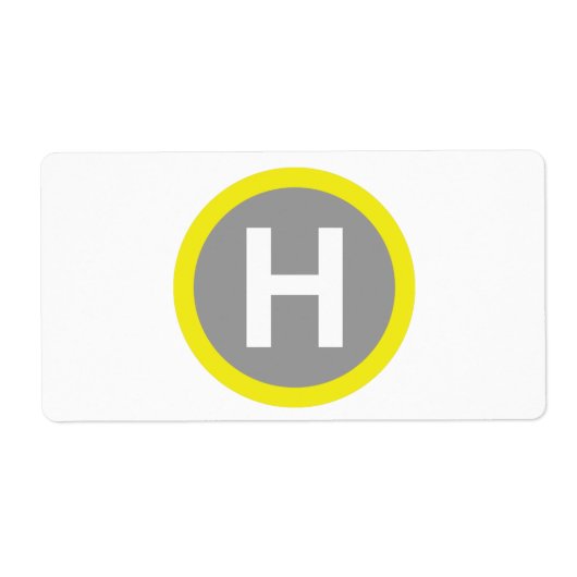 Helipad Sign (Vorne)