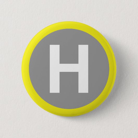 Helipad Sign Button (Vorderseite)