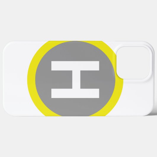 Helipad Sign Case-Mate iPhone Hülle (Rückseite (Horizontal))