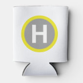 Helipad Sign Dosenkühler (Vorderseite)