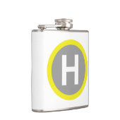 Helipad Sign Flachmann (Rechts)