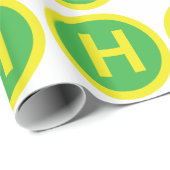 Helipad Sign Geschenkpapier (Rolleneckpunkt)