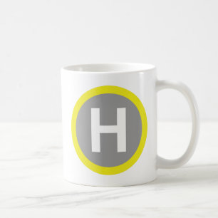Helipad Sign Kaffeetasse