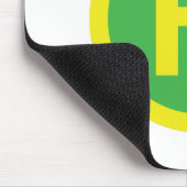Helipad Sign Mousepad (Ecke)