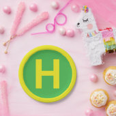 Helipad Sign Pappteller (Party)