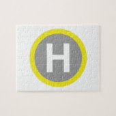 Helipad Sign Puzzle (Horizontal)