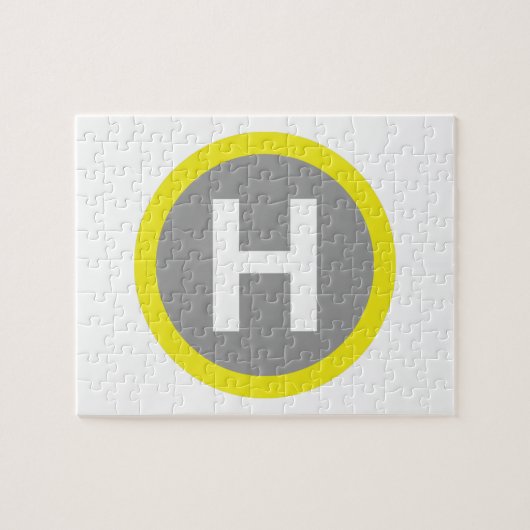 Helipad Sign Puzzle (Horizontal)