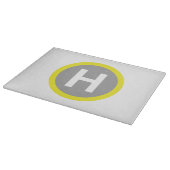 Helipad Sign Schneidebrett (Ecke)