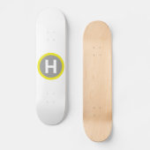 Helipad Sign Skateboard (Vorderseite)