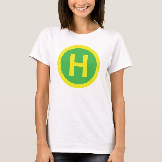 Helipad Sign T-Shirt (Vorderseite)