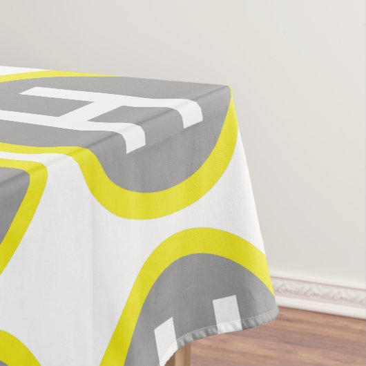 Helipad Sign Tischdecke (Beispiel)